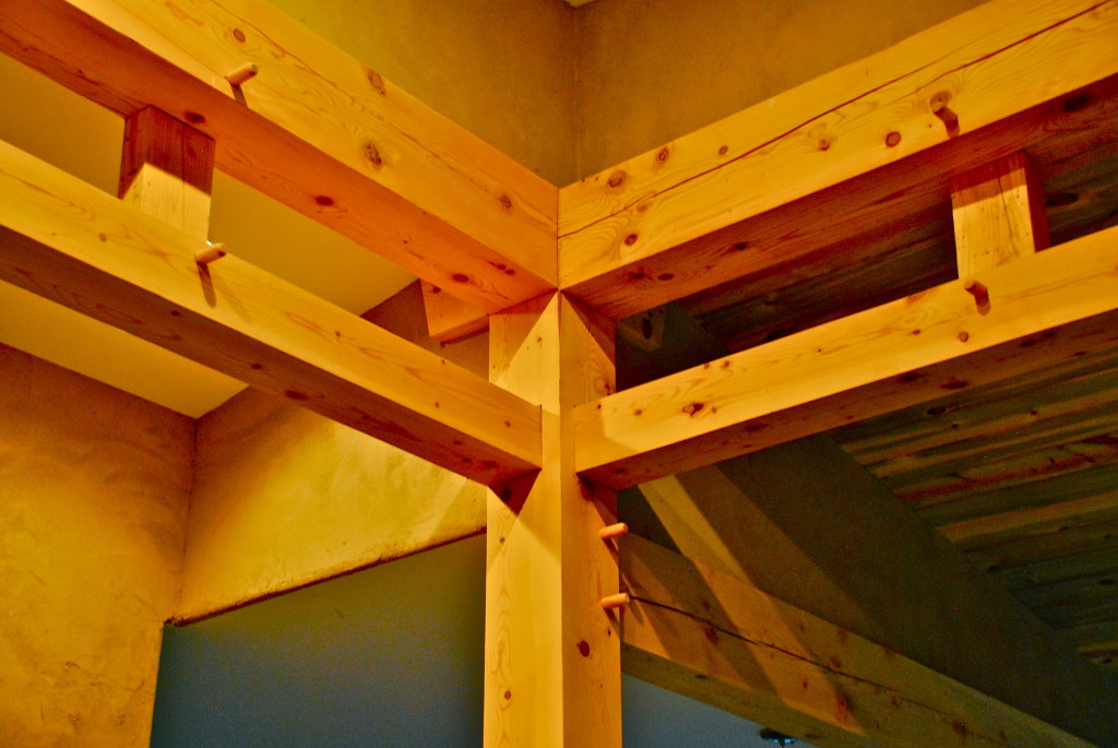 Finished Interior timber frame